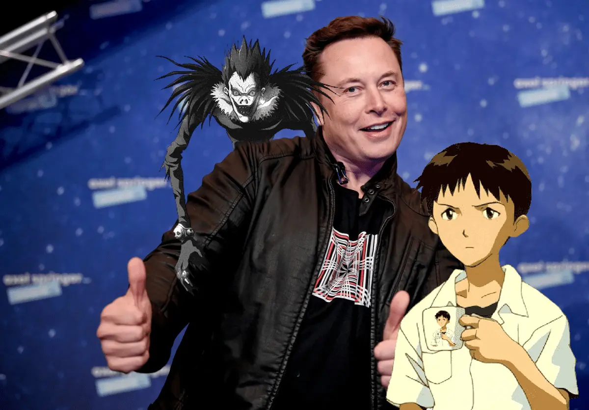 elon musk anime