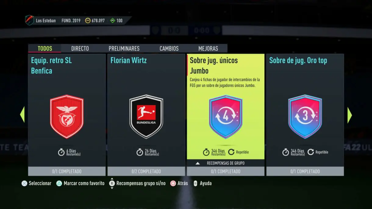 FIFA 21: fecha y hora en cada país para conseguir el sexto token FGS Ultimate Team imagen del SBC en el que usar los tokens
