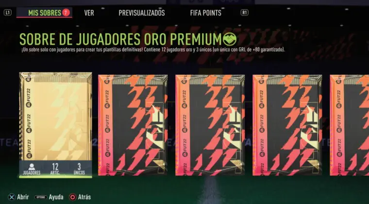 Imagen de FIFA 22: así es la nueva animación de los caminantes en sobres tras el primer parche