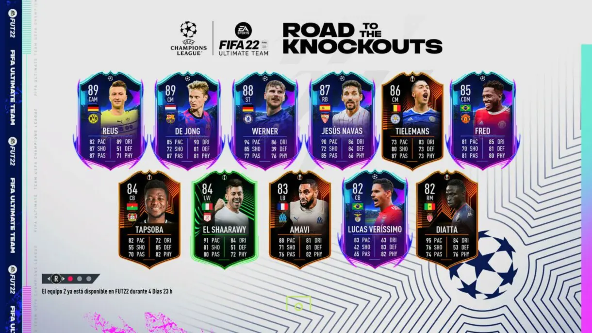 FIFA 22: ¡Oficial! Este es el segundo equipo Road to the Knockouts + Kruse free to play (RTTK) Ultimate Team