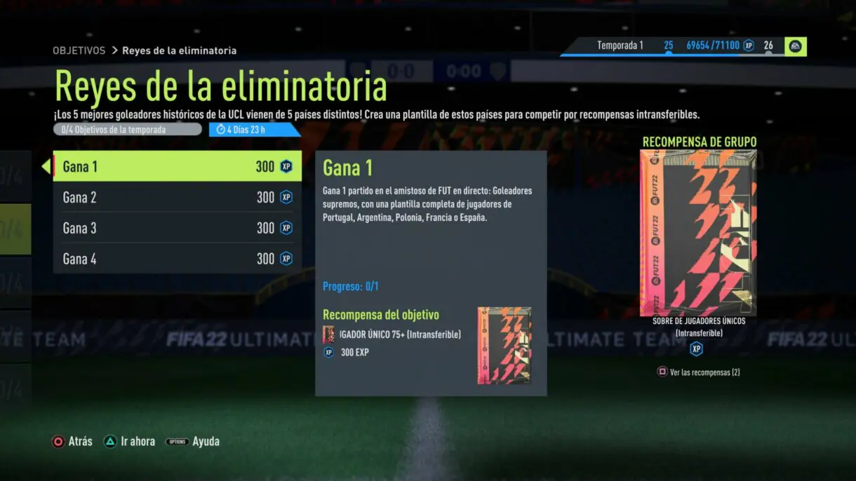FIFA 22: llega un nuevo sobre gratuito de 50.000 monedas a Ultimate Team