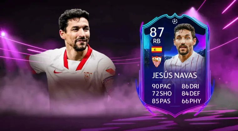 Imagen de FIFA 22: review de Jesús Navas. ¿Lateral top? ¿Demasiado caro para su rendimiento?
