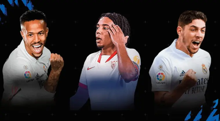 Imagen de FIFA 22: la mejor plantilla de la Liga Santander por 100.000 monedas. Muy útil para el próximo FUT Champions