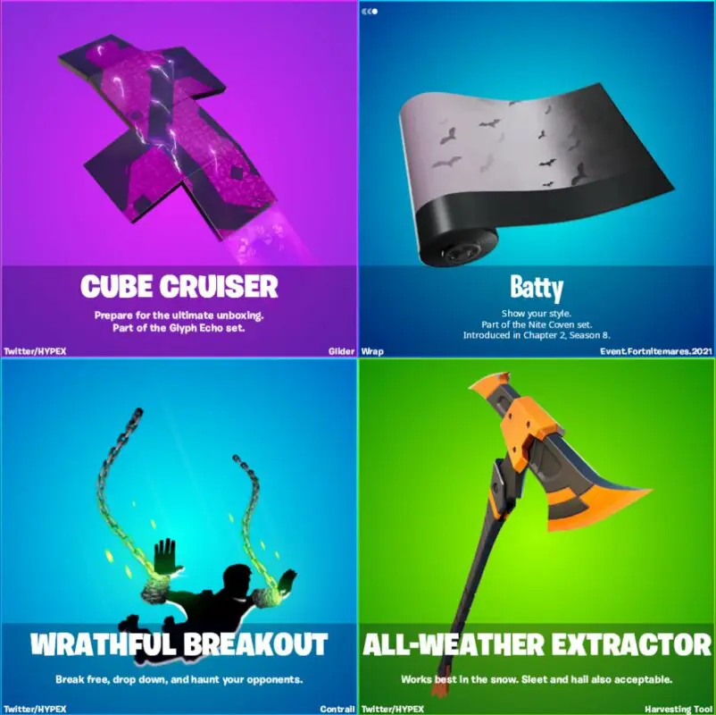 fortnite objetos gratis