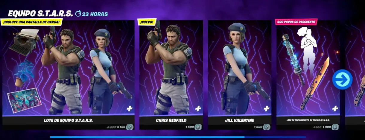fortnite resident evil imagen