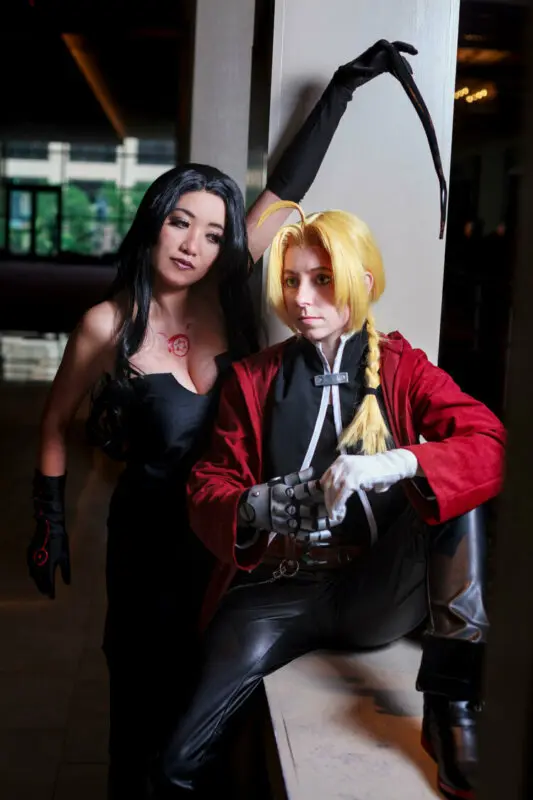 Fullmetal Alchemist cosplay Lust y Ed