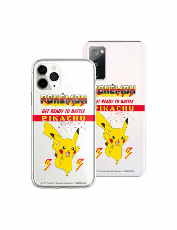fundas de Pokemon para movil Pikachu battle