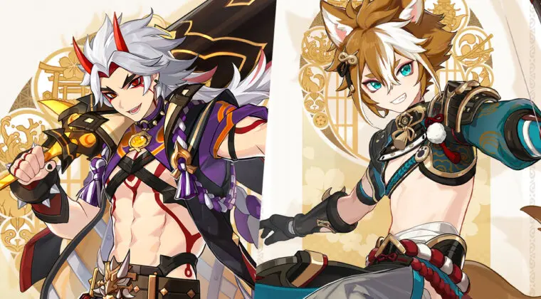 Imagen de Genshin Impact presenta oficialmente a Arataki Itto, nuevo personaje de 5* de la 2.3
