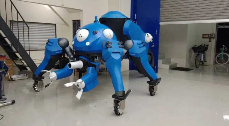 Imagen de Ghost in the Shell: Este es el espectacular cosplay de un Tachikoma; ¡puedes moverte en él!