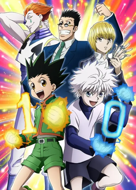hunter x hunter 10 anos