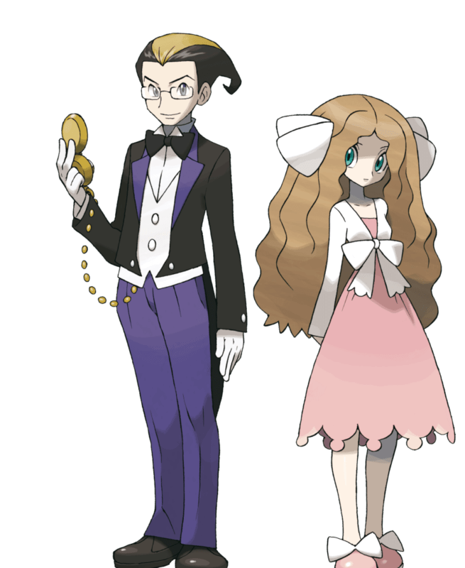 Kokuran y Catleya Pokemon