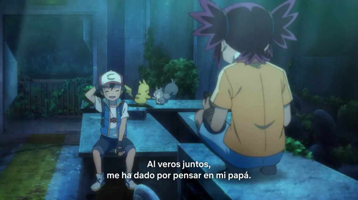 La Pelicula Pokemon Los Secretos de la Selva padre de Ash