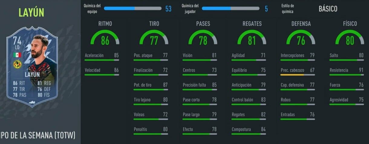 FIFA 22: Miguel Layún es el nuevo plata IF gratuito. Cuenta con números sorprendentes y cinco estrellas de pierna mala Ultimate Team stats in game