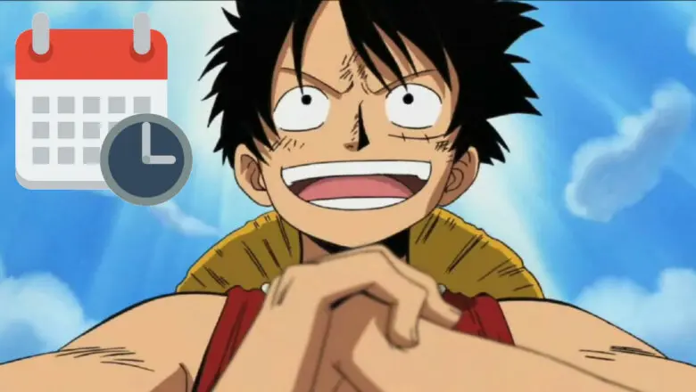 Luffy One Piece horario