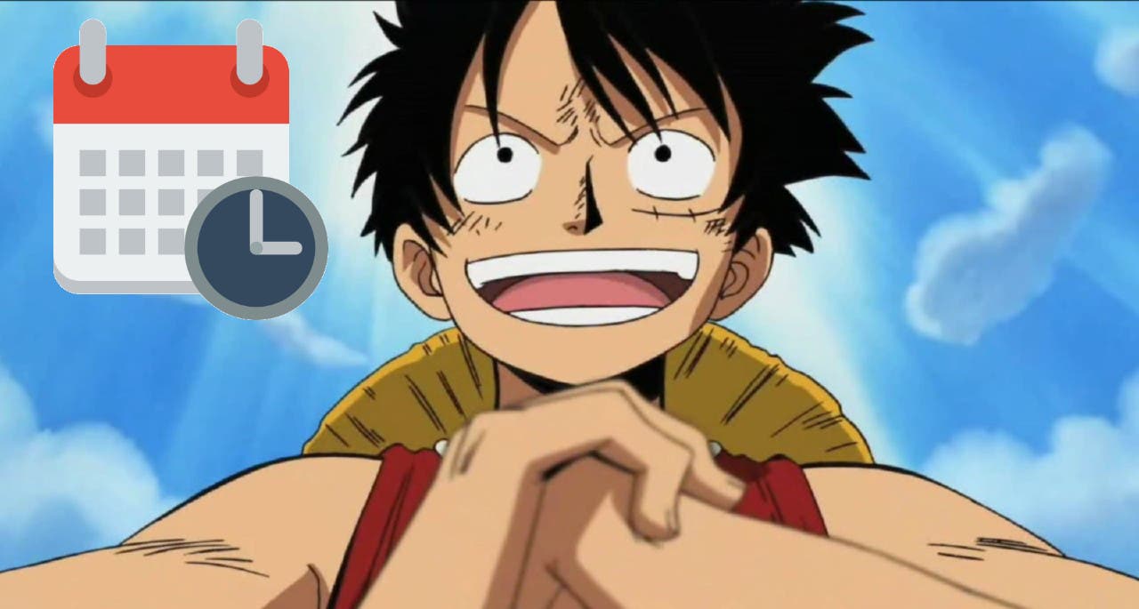 Luffy One Piece horario