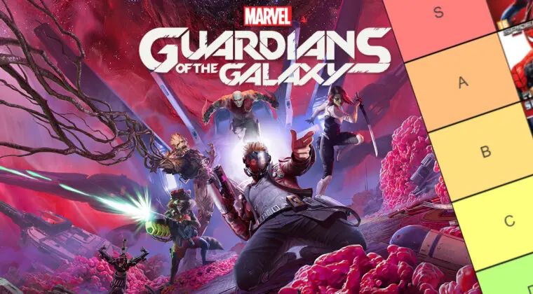 Imagen de Guardians of the Galaxy está a la vuelta de la esquina y esta es la tier list definitiva de los juegos de Marvel