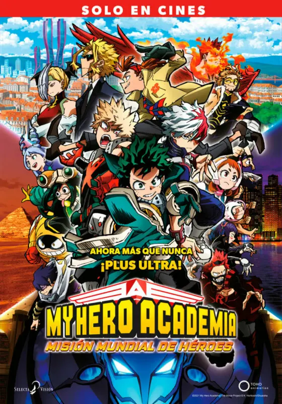 mision mundial de heroes poster