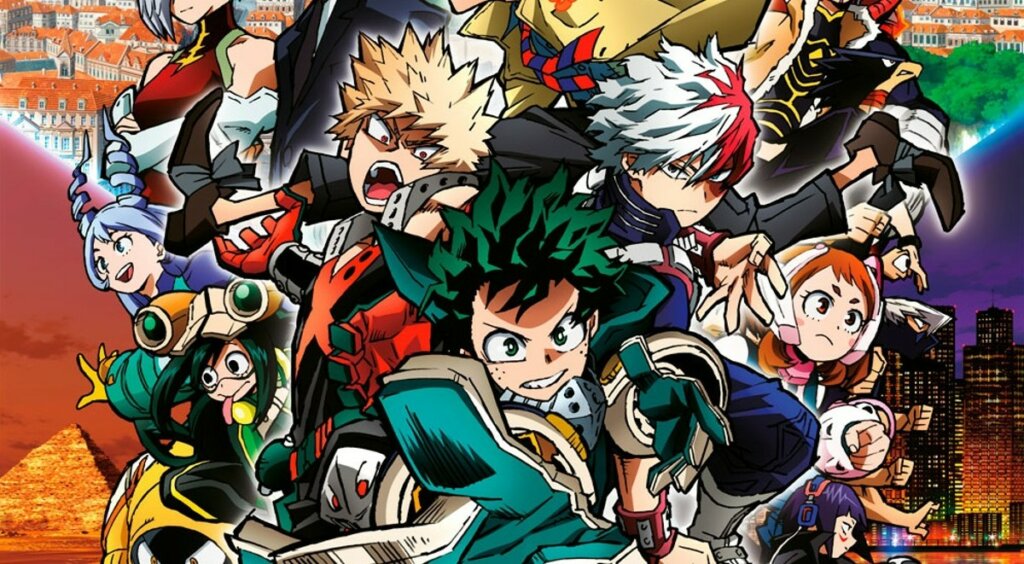 my hero academia mision mundial de heroes fecha de estreno