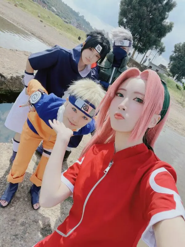 naruto cosplay equipo 7 3