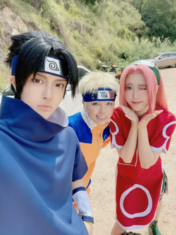 naruto cosplay equipo 7 4