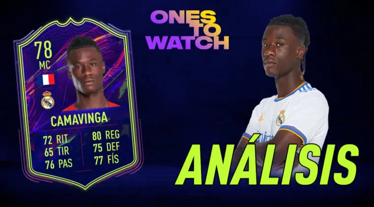 Imagen de FIFA 22: análisis de Camavinga OTW, carta gratuita de Ultimate Team. ¿Un free to play obligatorio?