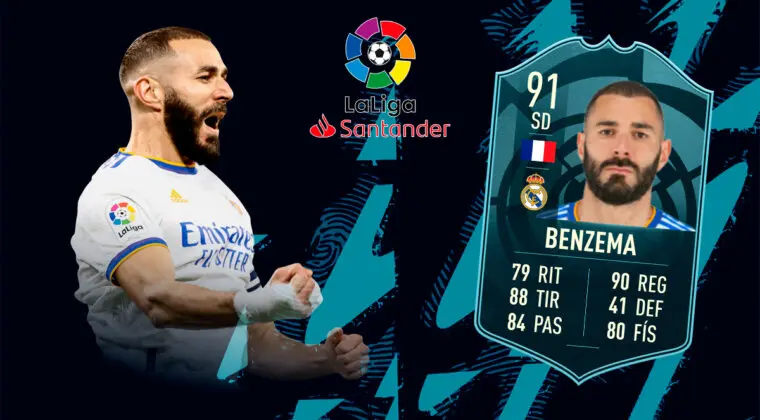 Imagen de FIFA 22: ¿Merece la pena Karim Benzema POTM? + Solución del SBC