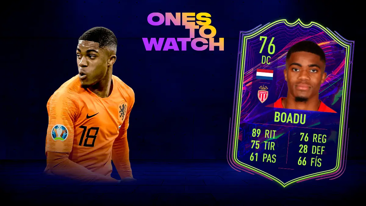 FIFA 22 Ultimate Team SBC Boadu OTW
