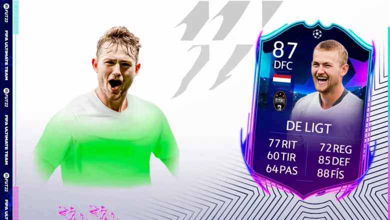 FIFA 22 Ultimate Team SBC De Ligt RTTK