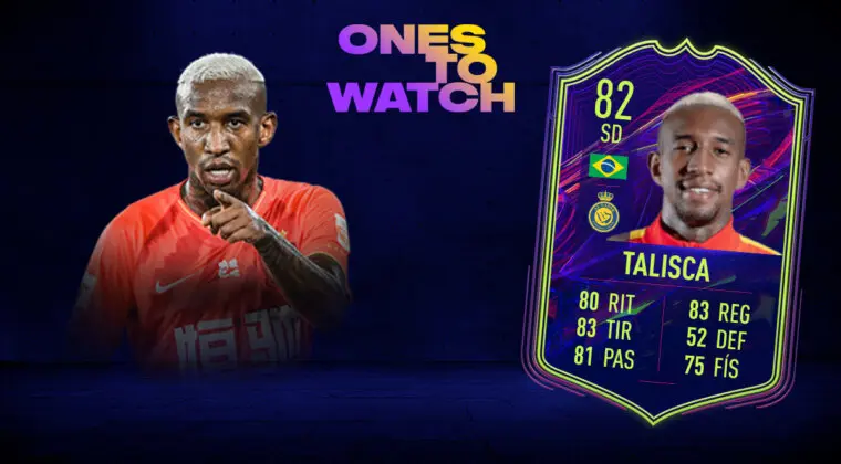 Imagen de FIFA 22: ¿Merece la pena Anderson Talisca OTW? + Solución del SBC