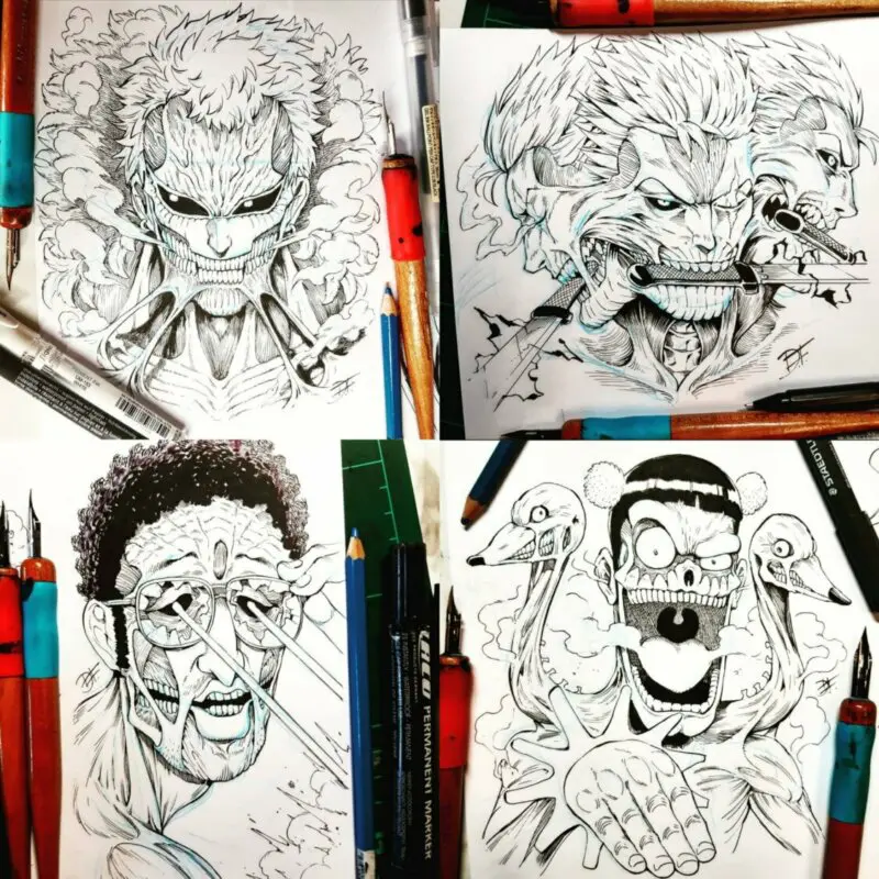 shingeki x one piece 5