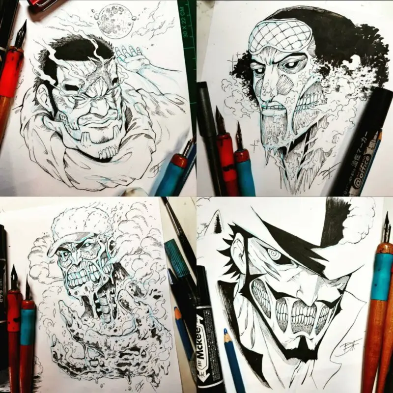 shingeki x one piece 6