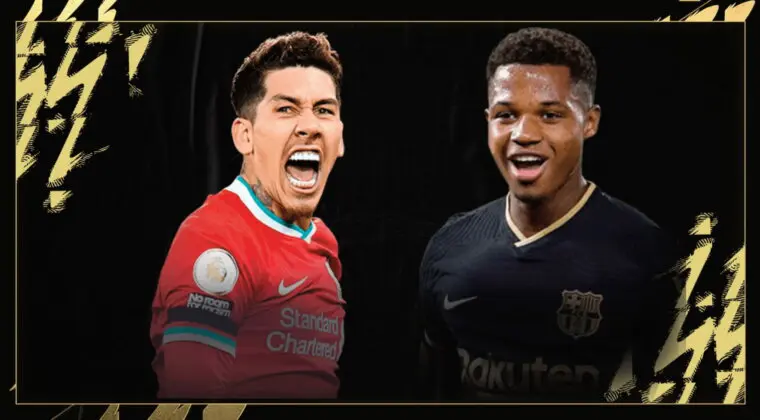 Imagen de FIFA 22: nuevo Equipo de la Semana con Ansu Fati, Roberto Firmino, Ilicic y Gnabry entre otros (TOTW 5)