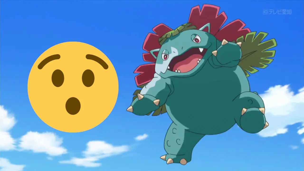 Venusaur Pokemon sorpresa