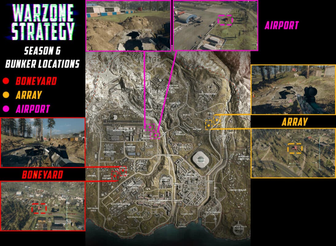 warzone wwii bunker locations