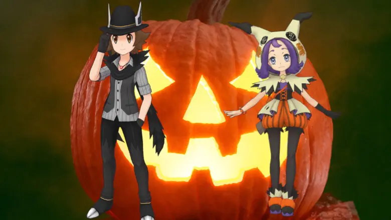 Zarala y Lucho Halloween Pokemon Masters EX