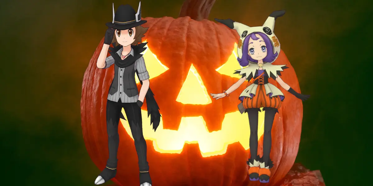 Zarala y Lucho Halloween Pokemon Masters EX