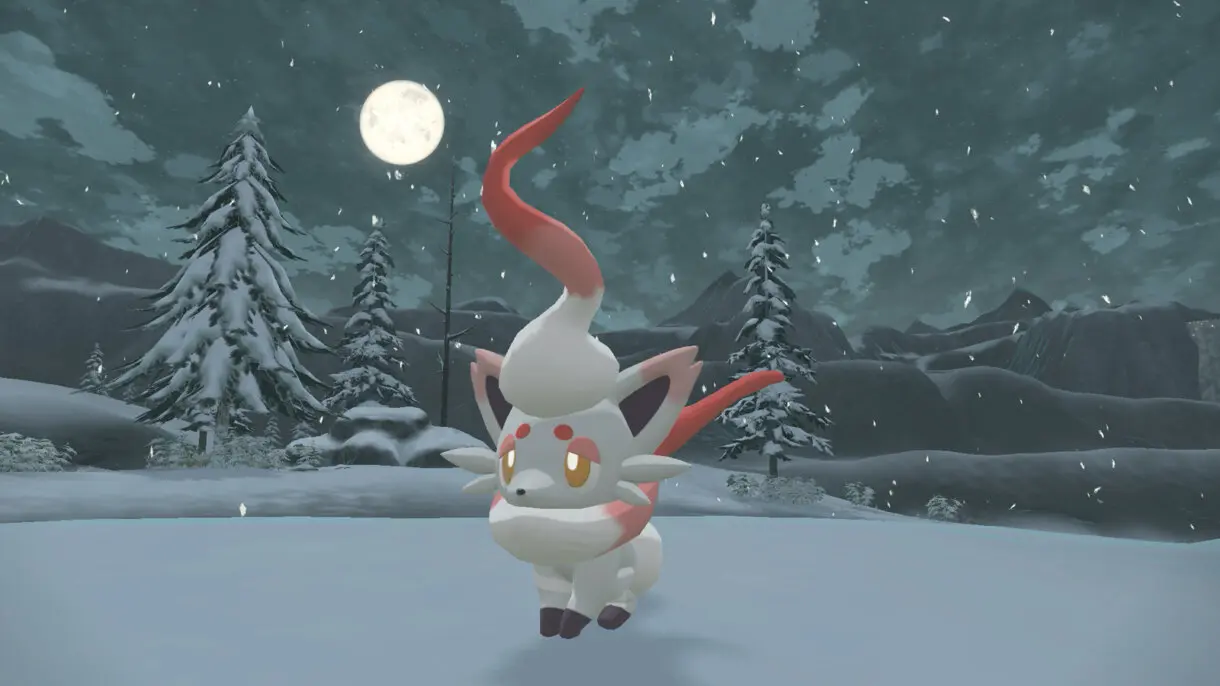Zorua de Hisui Leyendas Pokemon Arceus