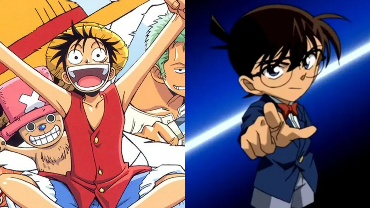 one piece y detective conan