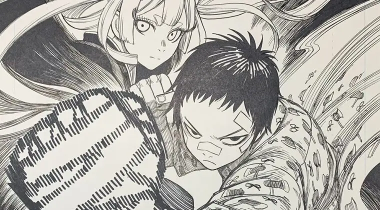 Imagen de Así es la ilustración del autor de Dandadan por el estreno de Ayashimon