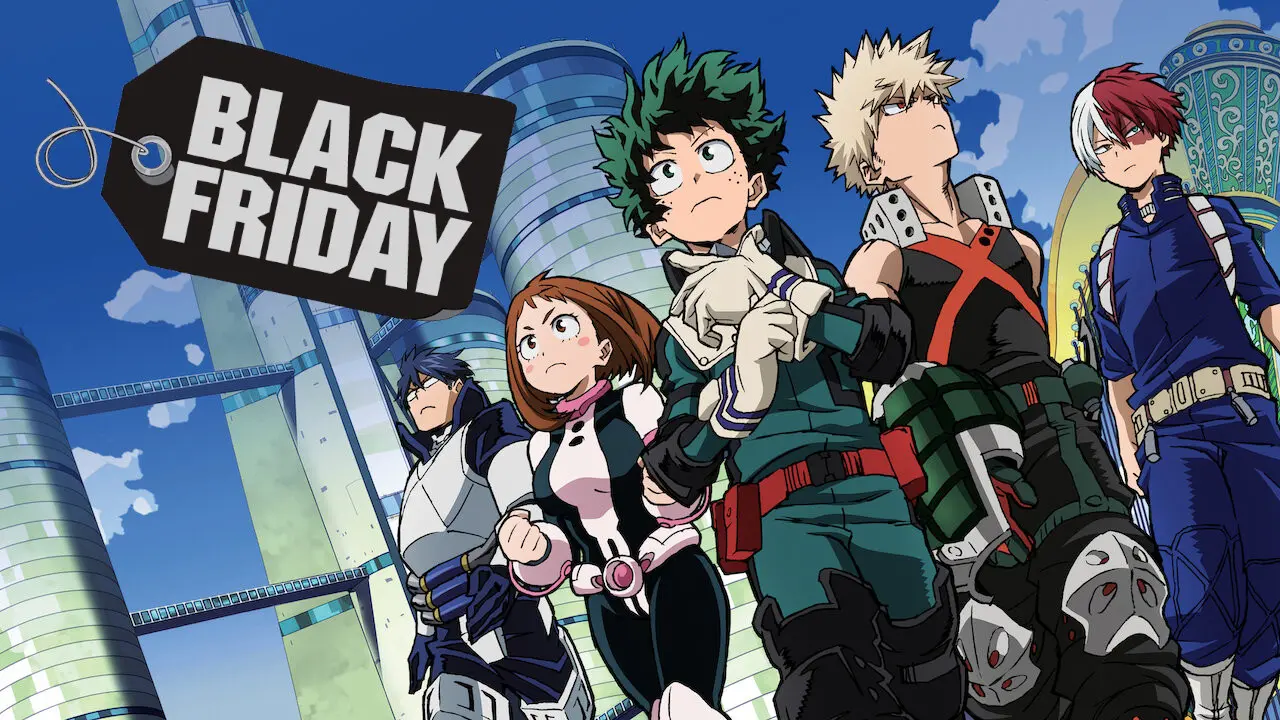 Boku no Hero Academia descuentos Black Friday 2021