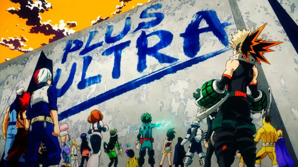 boku no hero academia plus ultra