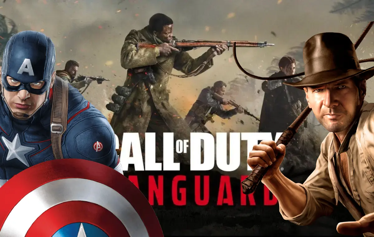 call of duty vanguard indiana jones capitan america