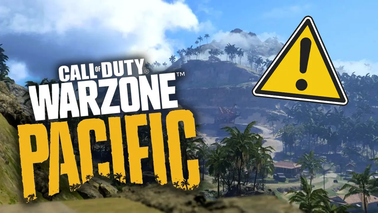 call of duty warzone pacific mapa