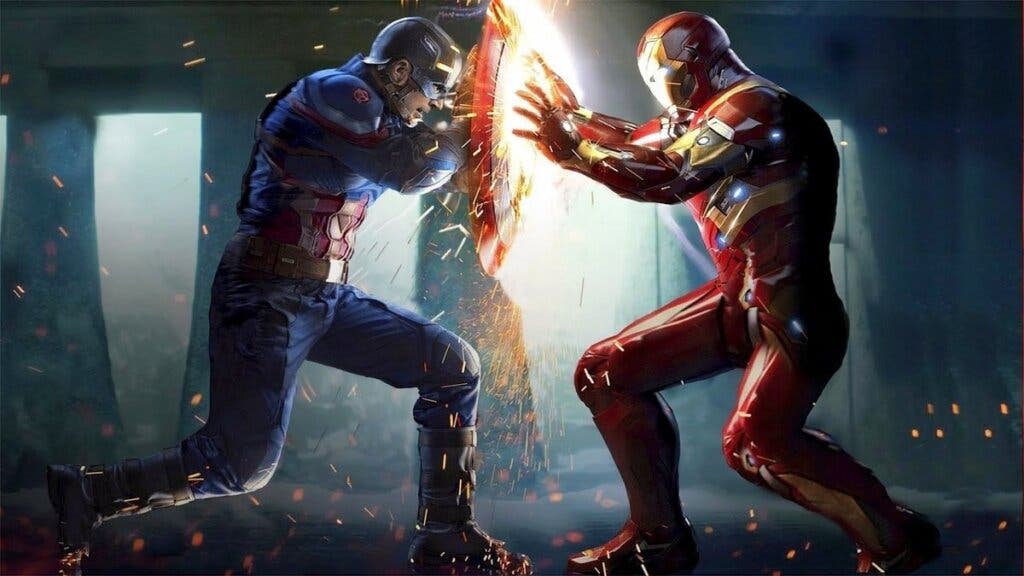 Capitán América Iron Man