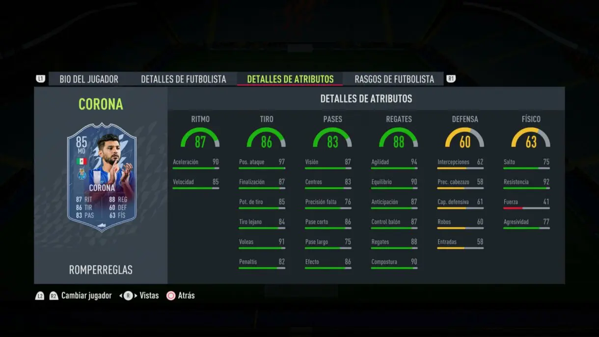 FIFA 22: ¡Oficial! Este es el segundo equipo Rulebreakers. Aquí puedes ver sus stats Ultimate Team stats in game Corona