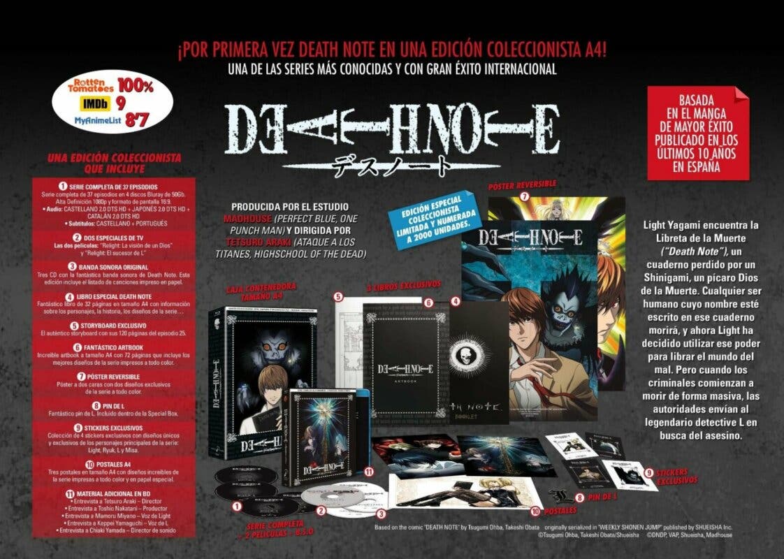 Death Note Ed Coleccionista A4