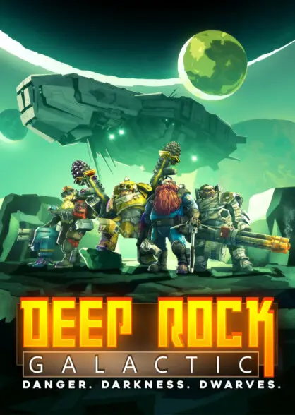 Portada de Deep Rock Galactic