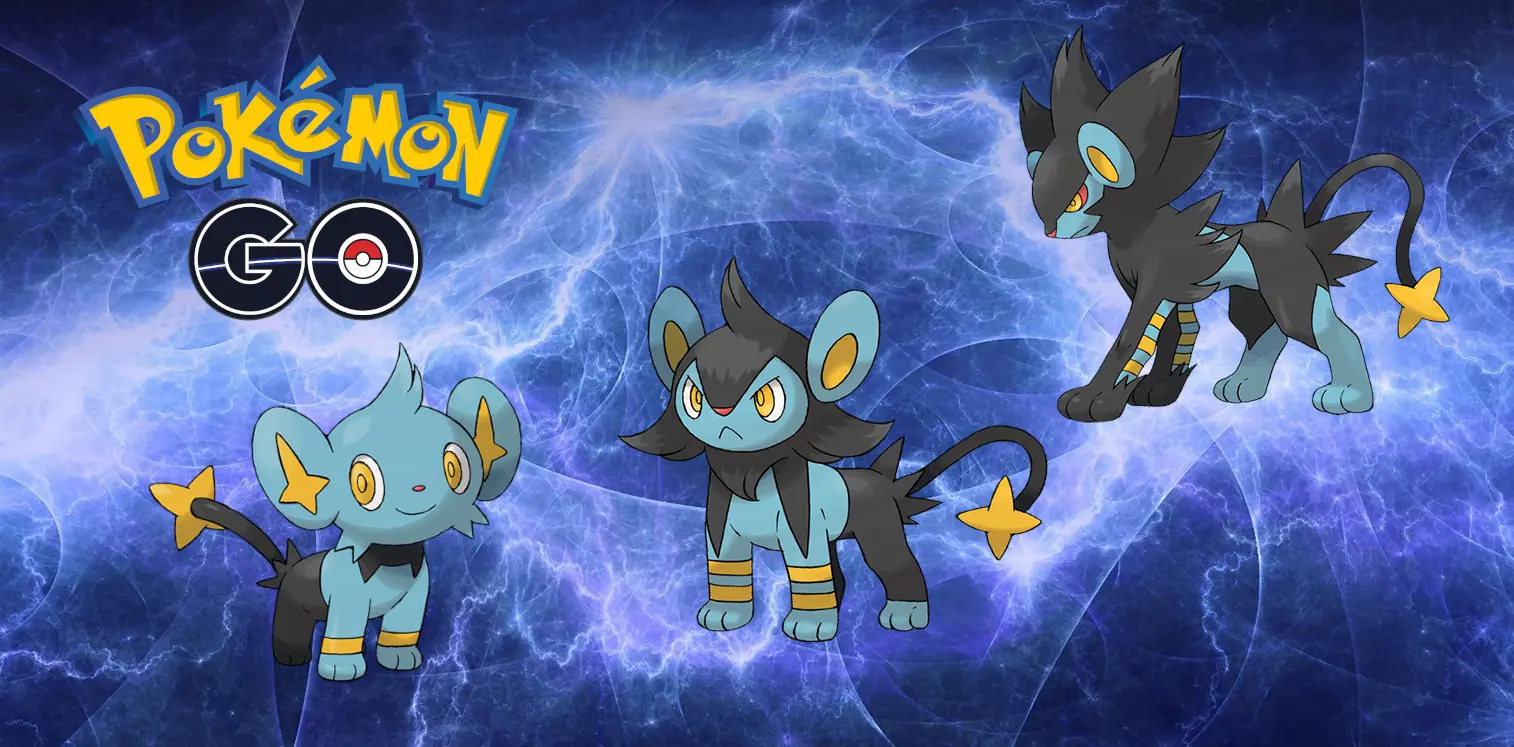 Dia de la Comunidad Shinx Luxio Luxray Pokemon GO