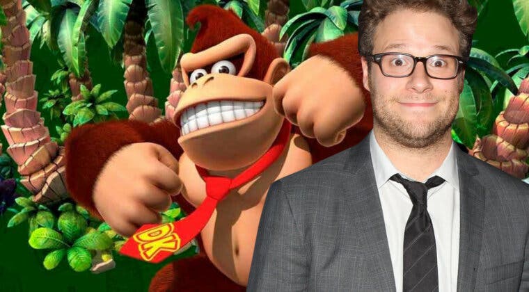 Imagen de Seth Rogen y Donkey Kong en la misma frase: ¿se avecina película basada en el famoso videojuego?