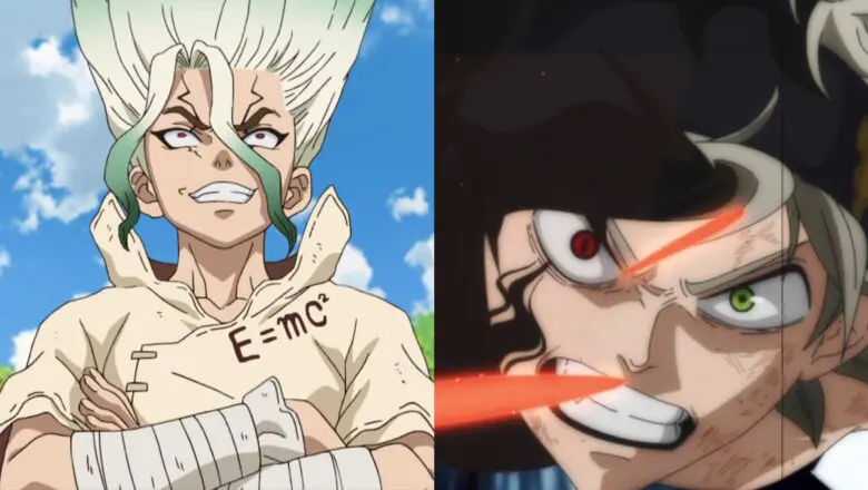 Dr. Stone y Black Clover